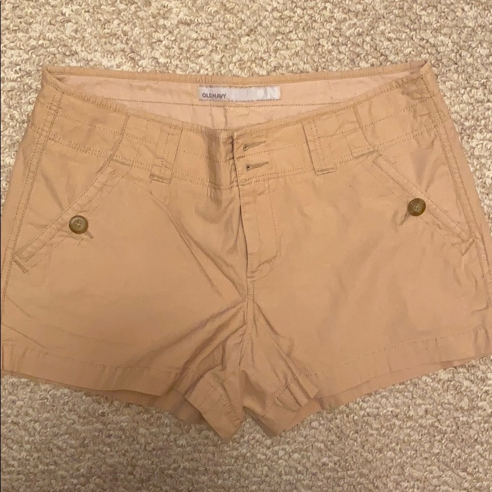 Tan Khaki shorts size 8